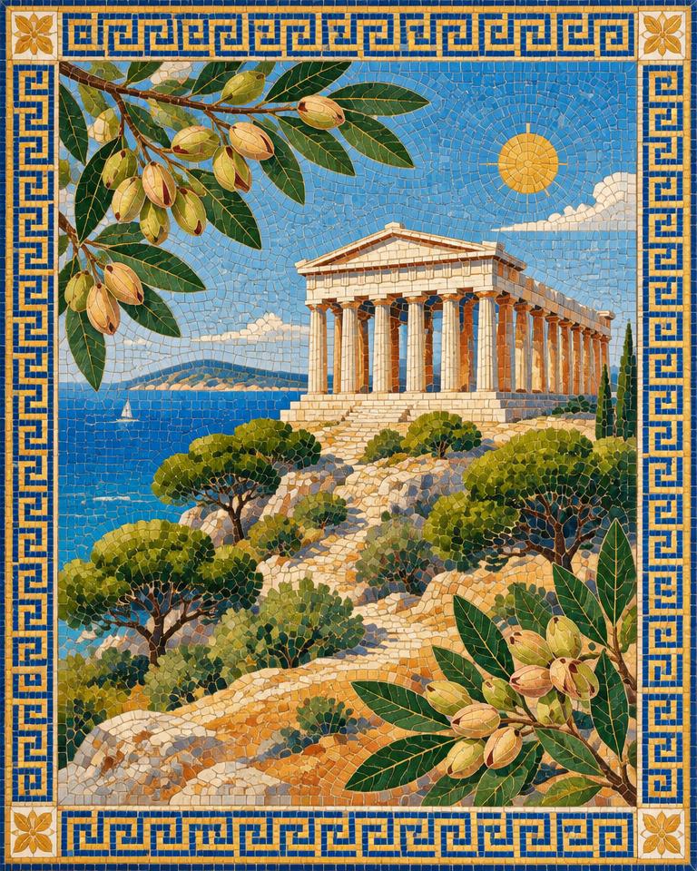 Mosaic for Aegina