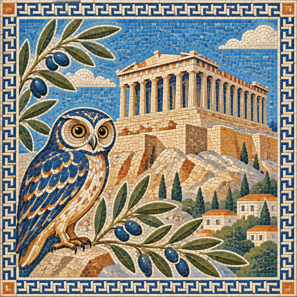 Mosaic for Athens