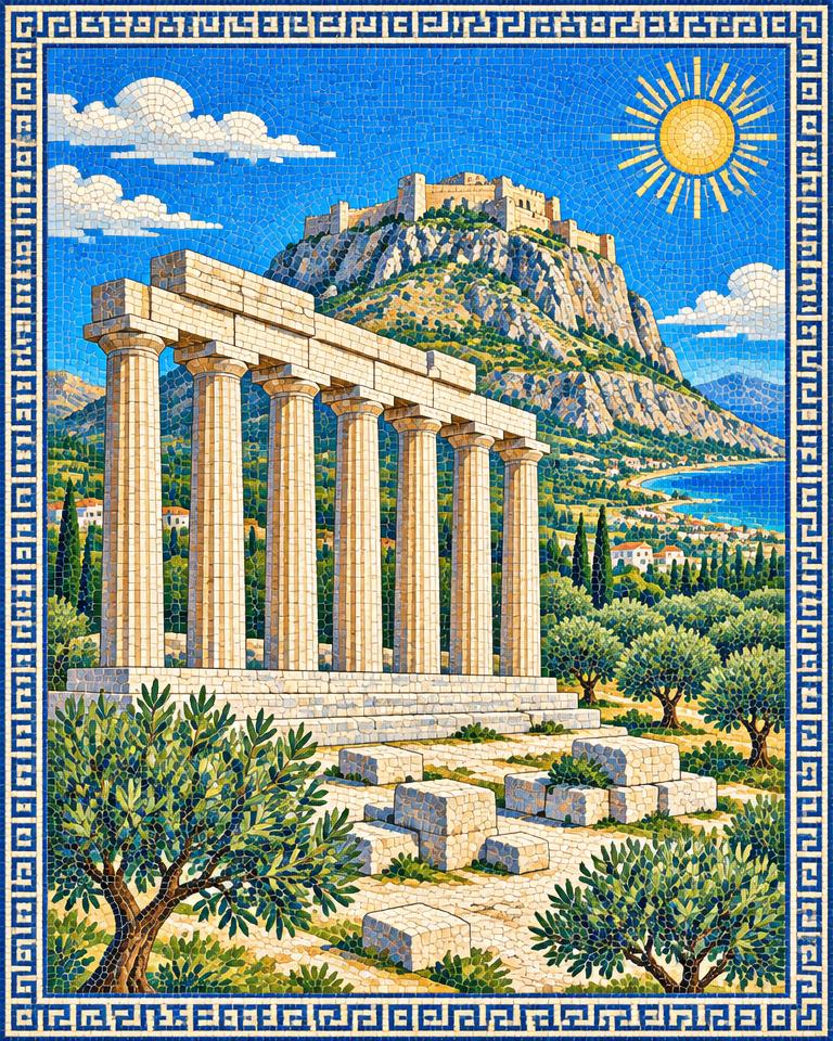 Mosaic for Corinth