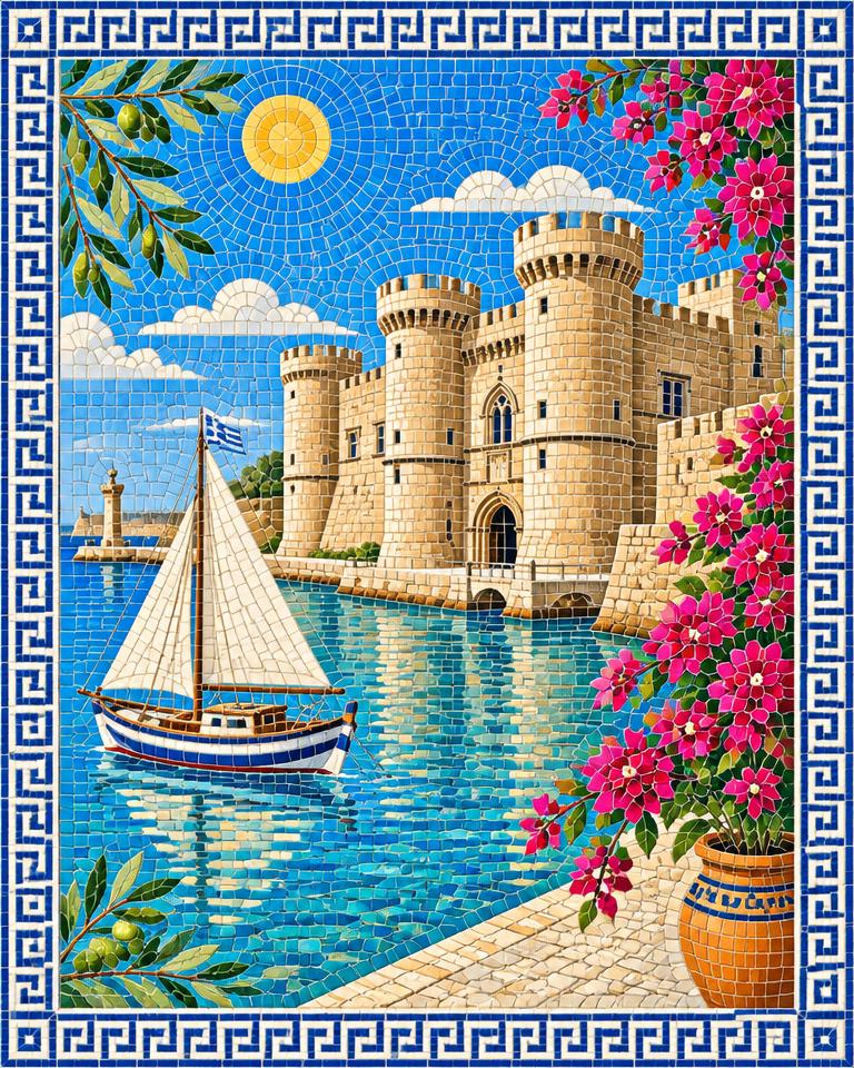 Mosaic for Rhodes